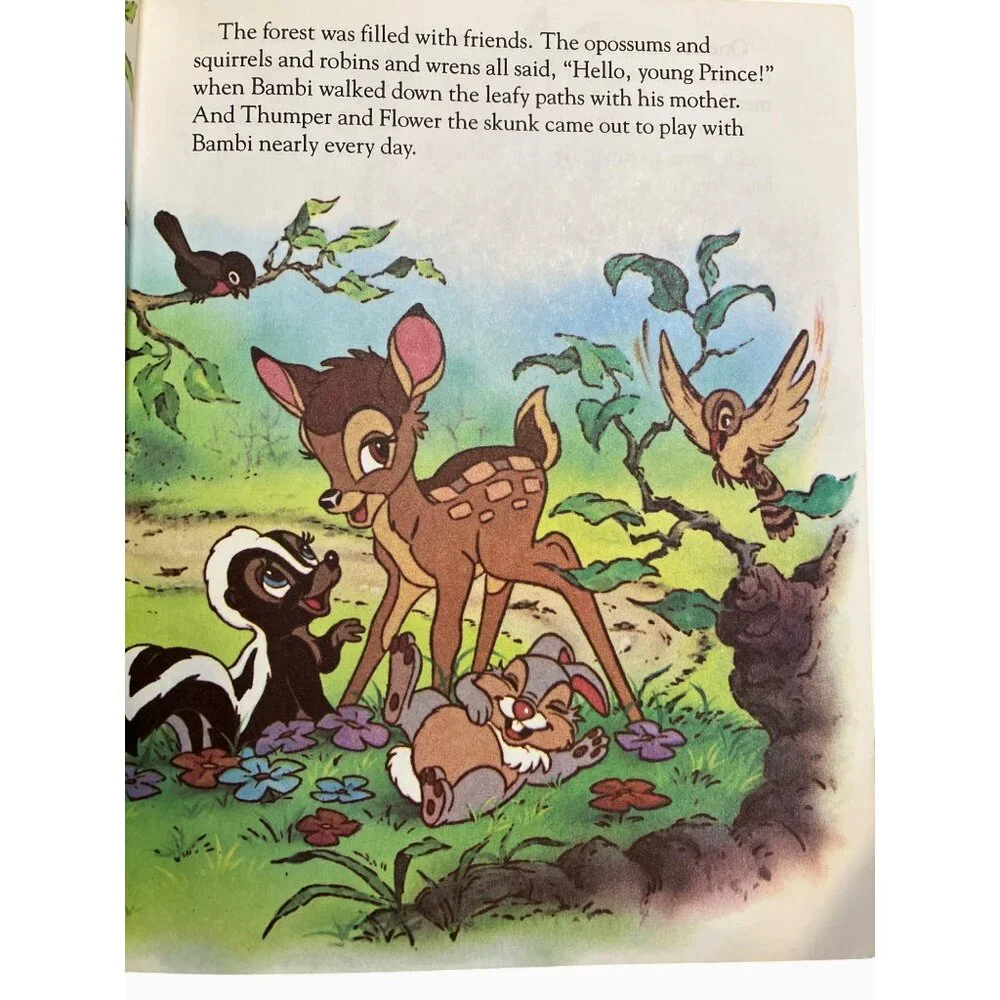 Walt Disneys Bambi Little Golden Book 106-9